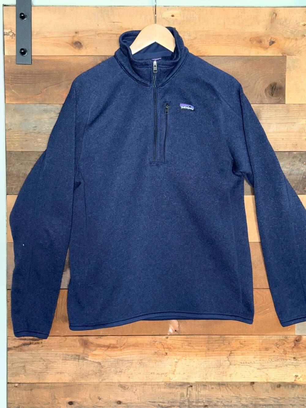 Patagonia Better Sweater 1/4-Zip Fleece Pullover New Navy Size M